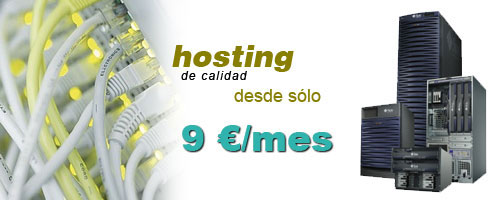 Aloje su web en nuestros servidores